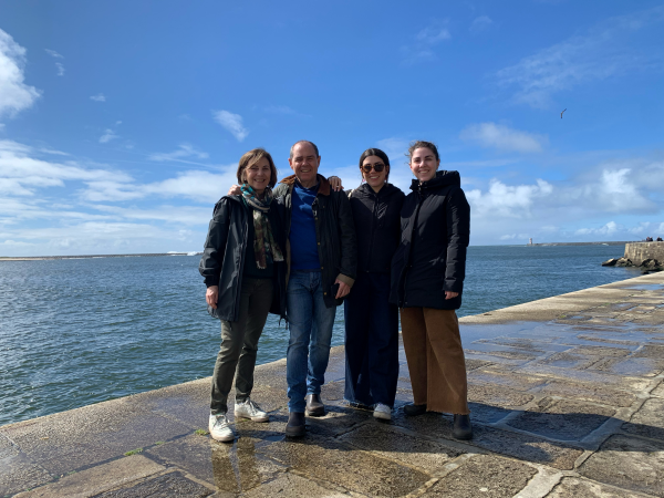 Anna Damoli with family. Anna is second from right.